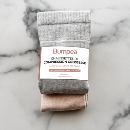 Chaussettes de compression pour femme enceinte