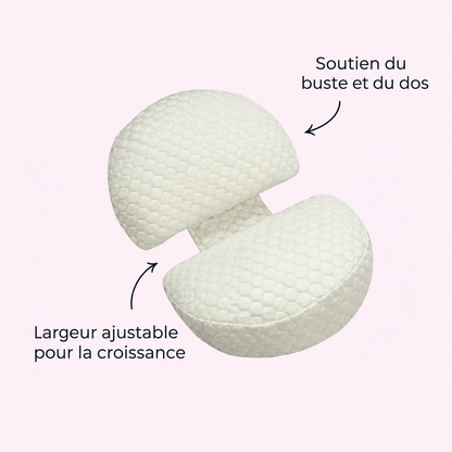 Coussin de grossesse intégral (3 pièces)